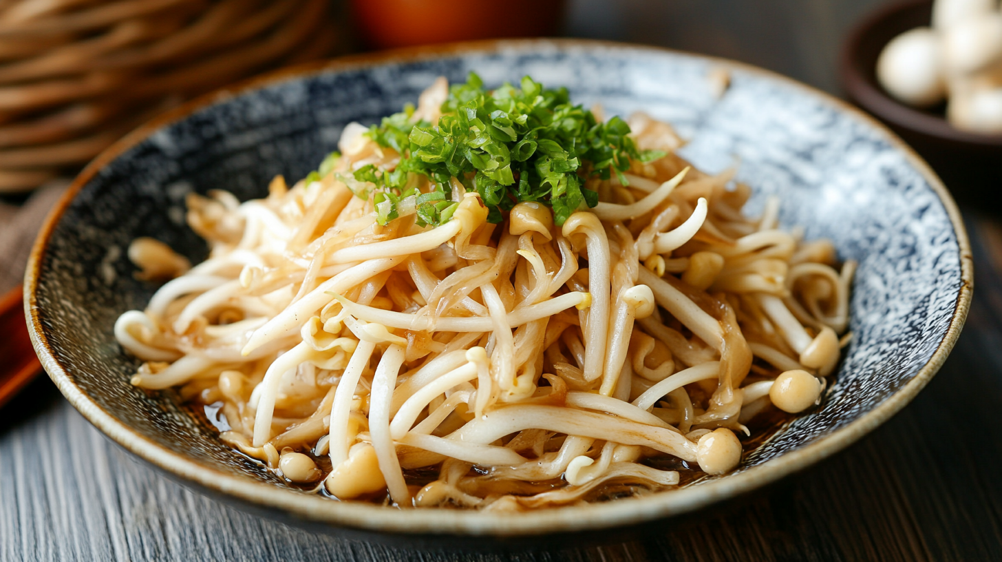 enoki mushroom recipe