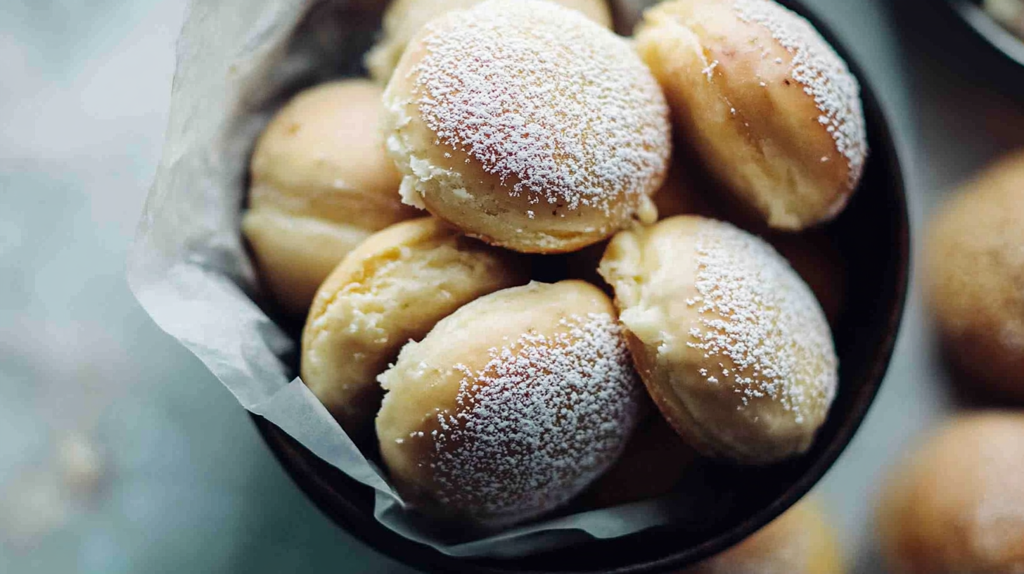 Coconut cream filled donuts recipe