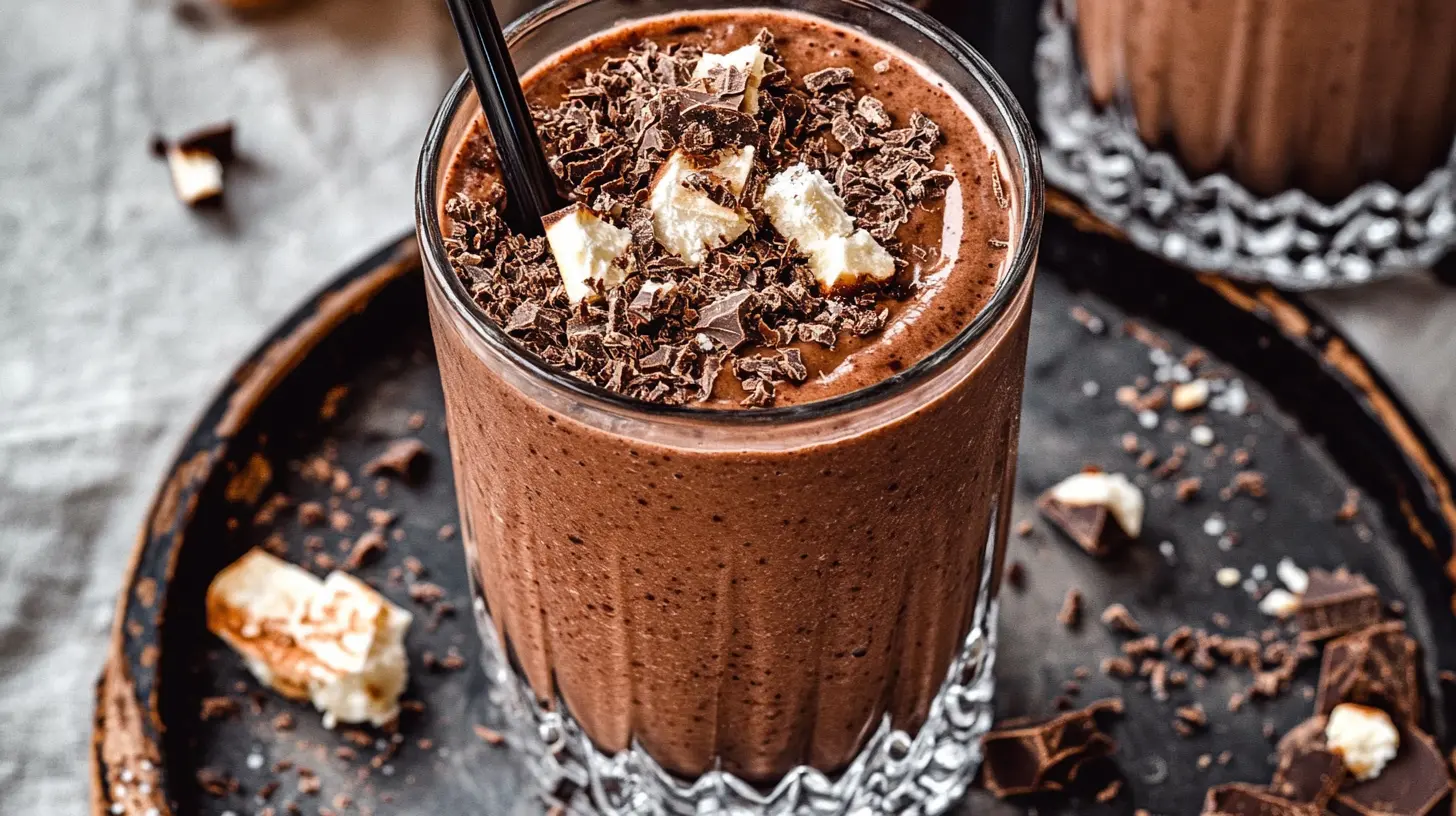 Easy German Chocolate Smoothie Recipe