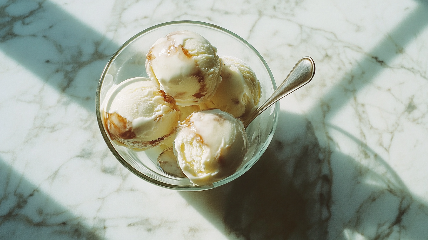 Ice Cream with Skinny Syrup Recipe